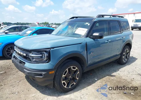2023 Ford Bronco Sport Outer Banks из США, поврежденный, VIN 3FMCR9C64PRD60725